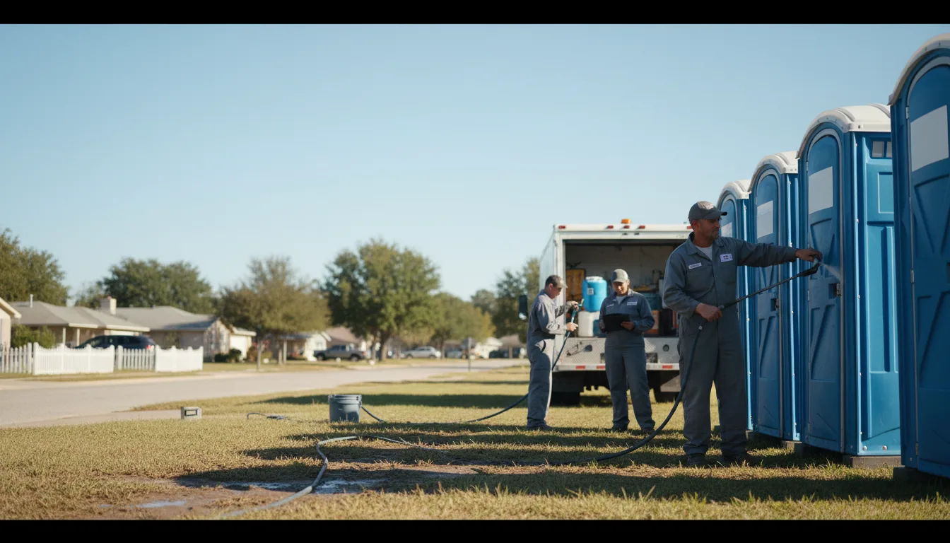 Long-Term Portable Toilet Rental in Mark Center, OH near me